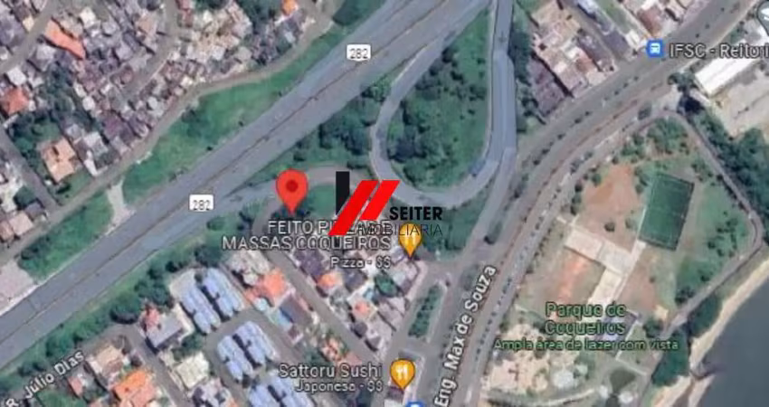 Terreno à venda em coqueiros florianópolis com 508m2