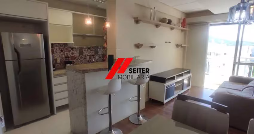 Apartamento mobiliado  2 dormitorios e 1 vaga no Itacorubi