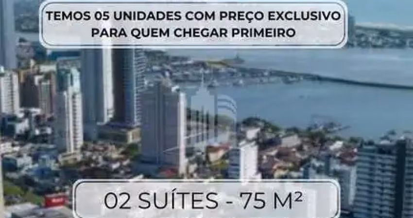 Pré - lançamento a 5 minutos da praia brava e a poucos passos da beira rio de itajai