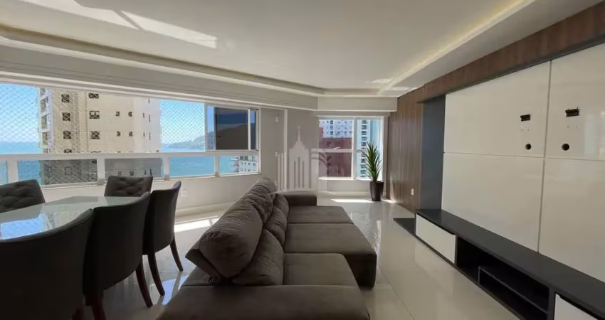 Apartamento quadra mar com vista! 3 súites e 4 vagas de garagem no centro de balneário camboriú