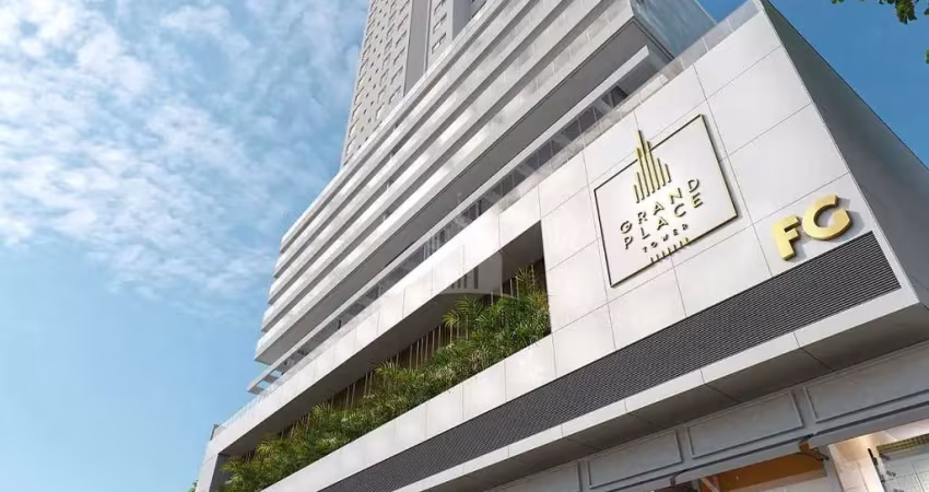 Apartamento no ed. grand place no centro de balneário camboriú