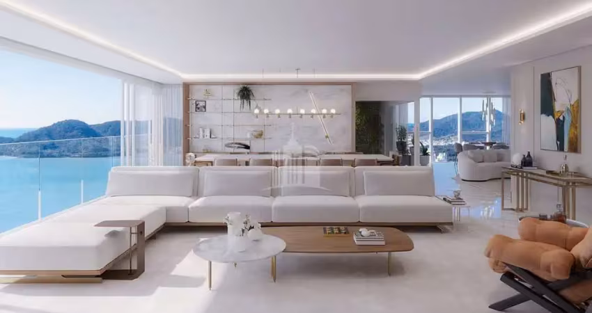 Cobertura duplex frente mar no ed. titanium tower em balneário camboriú