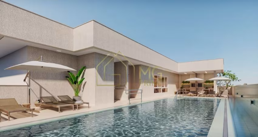 Apartamento de 2 dormitórios com varanda!