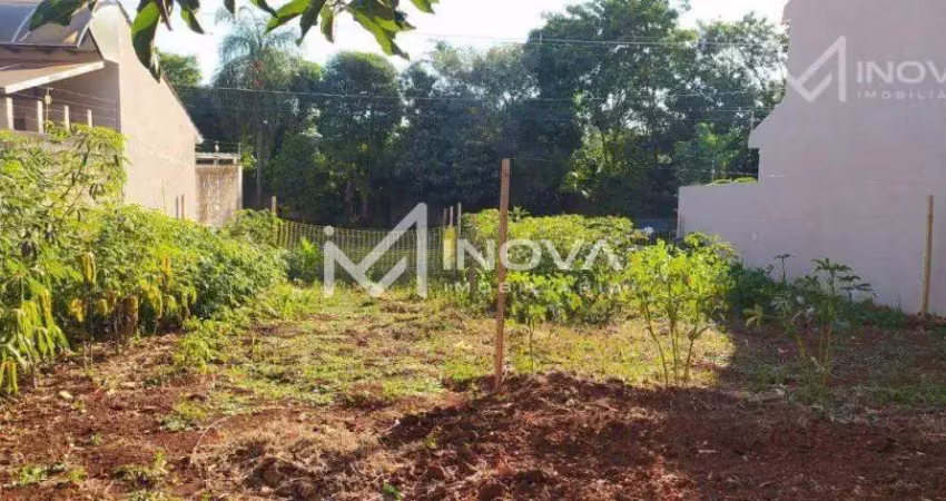 Terreno à venda, 418 m² por r$ 730.000,00 - coqueiral - cascavel/pr