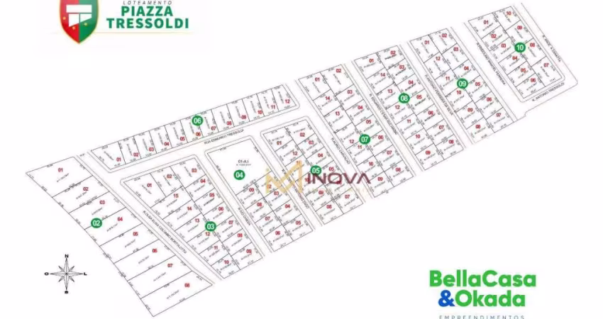 Terreno à venda, á partir de 300,00 m² por R$ 235. - Brasmadeira - Cascavel/PR