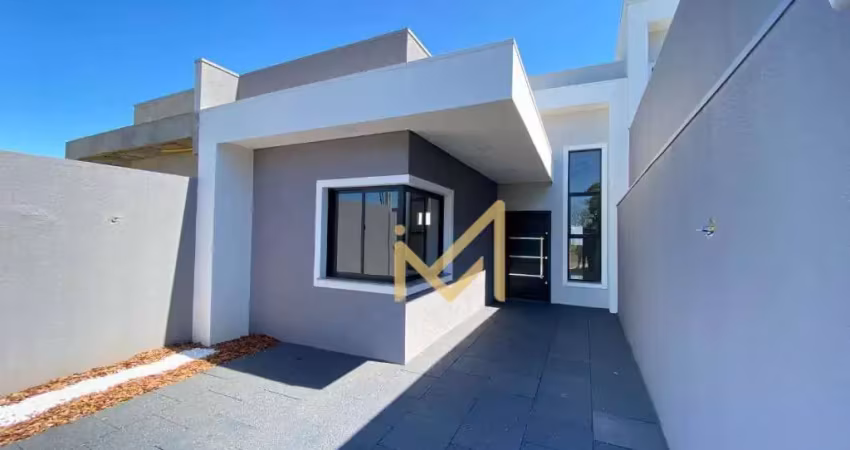 Casa com 1 Suíte + 2 Quartos - 93,71 m² - R$ 480.000 - Jardim Veredas - Cascavel/PR