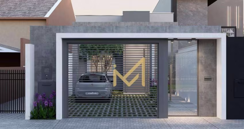 Casa com 1 suite + 2 demi suites à venda, 120 m² por R$ 760.000 - Santa Cruz - Cascavel/PR