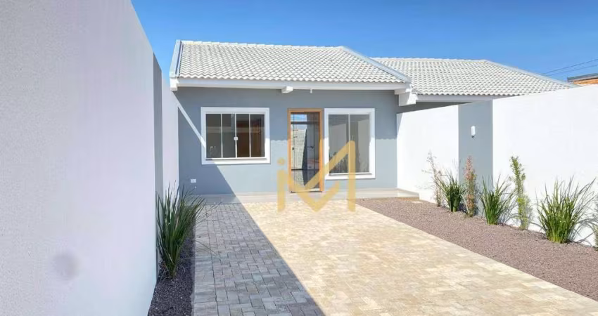Casa - 2 dormitórios à venda, 56 m² por R$ 320.000 - Cascavel Velho - Cascavel/PR