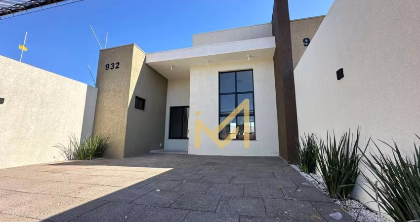 Casa com 1 suite + 1  dormitórios à venda, 71 m² por R$ 490.000 - Paraíso Tropical I - Cascavel/PR