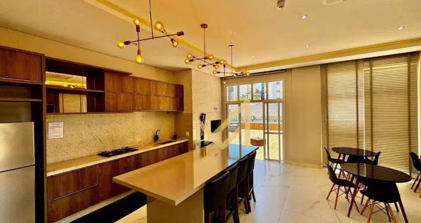 Apartamento com 1 dormitório para alugar, 54 m² por r$ 3.565,00/mês - centro - cascavel/pr