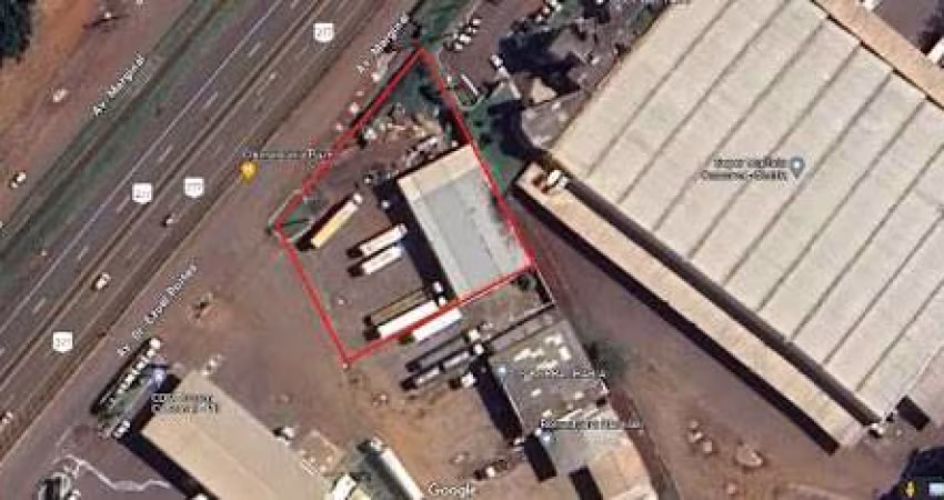 Terreno com Barracão à venda, 2200,00m² por R$3.200.000,00 - Santos Dumont - Cascavel/PR