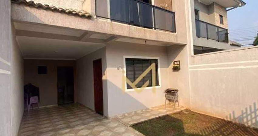 Sobrado com 3 dormitórios à venda, 99 m² por R$ 580.000,00 - Região do Lago 2 - Cascavel/PR