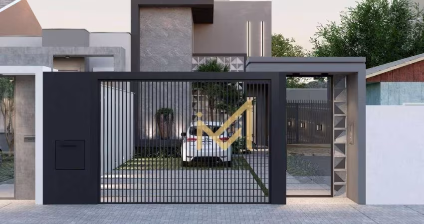 Sobrado com 3 suítes à venda, 140 m² por R$ 860.000 - Santa Cruz - Cascavel/PR