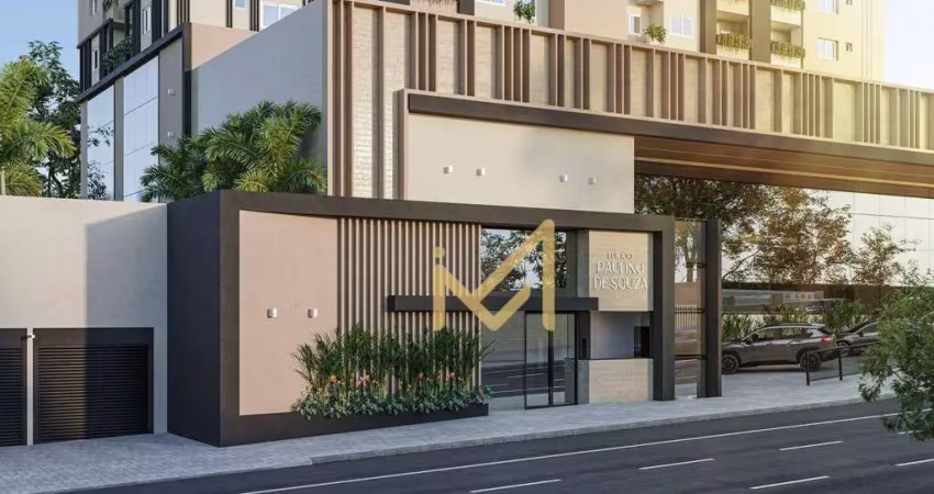Apartamento com 2 dormitórios e 1 suíte à venda, 80 m² por r$ 718.680 - centro - cascavel/pr