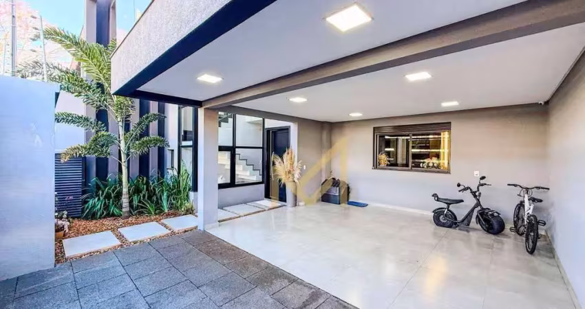 Sobrado com 3 suítes à venda, 173 m² por r$ 1.500.000 - cancelli - cascavel/pr