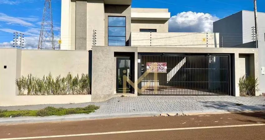 Sobrado com 3 suítes à venda, 184 m² por r$ 1.680.000 - colinas tropical ii - cascavel/pr