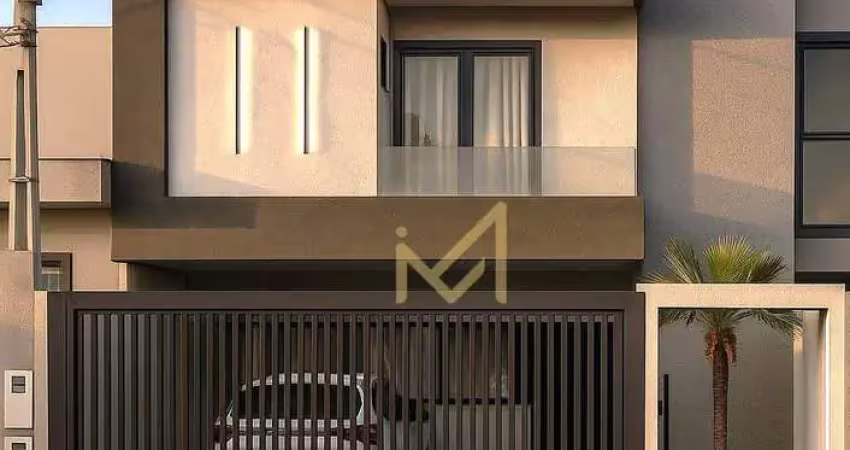 Sobrado com 3 dormitórios à venda, 141 m² por r$ 790.000,00 - piovesan - cascavel/pr