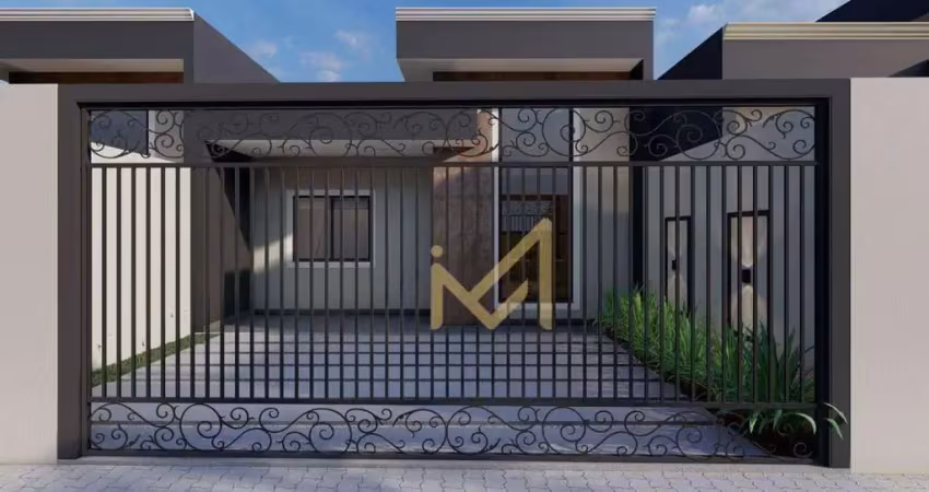 Casa com 2 dormitórios à venda, 53 m² por r$ 325.000,00 - floresta - cascavel/pr