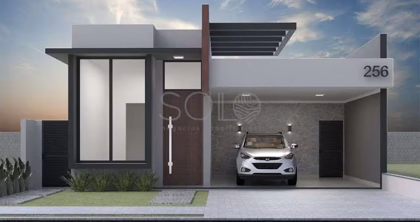 Belissima casa em construcao no Condominio Volpi