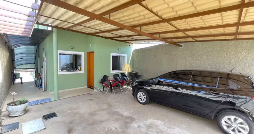 Casa à venda no bairro recanto verde, esmeraldas ? 2 quartos, suíte, escritório, vista para a lagoa ? r$350.000,00