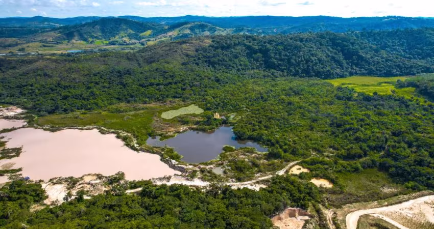 Terreno à Venda em Esmeraldas | 22 ha com Lagoas, Água Mineral e Registro DNPM para Mineração