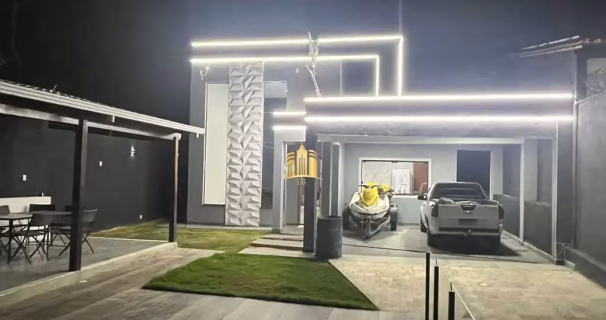 Casa 3 quartos com suíte e closet - piscina aquecida - área gourmet - 5 vagas - pé direito duplo
