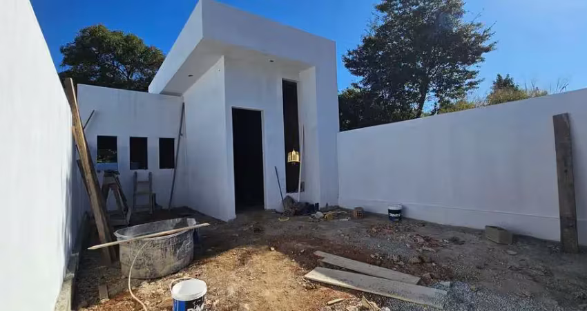 Casa em construção com 3 quartos em terreno de 225m² - bairro fernão dias - r$420.000