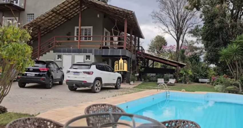 Casa luxo condomínio ypê amarelo esmeraldas/mg ? venda/locação, 5 quartos, suítes, área gourmet, piscina, sauna, lago, mobiliada ? r$ 1.6 milhões / r$