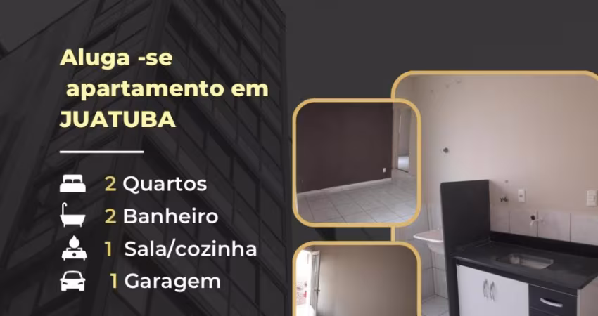 Aluga-se apartamento em Juatuba, ótima localização.