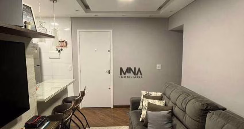 Apartamento à venda, 44 m² por R$ 280.000 - Canhema - Diadema/SP