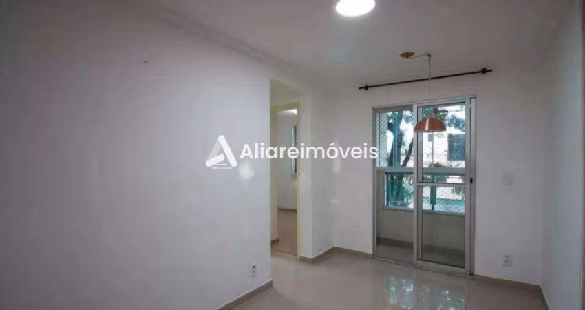 Apartamento c/ 2 quartos e 1 vaga, 42m², para aluguel no Condomínio Spazio San Siro, no bairro Vila Curuçá, por 1.500,00