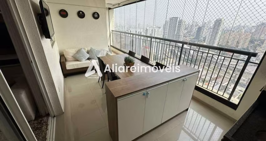 Apartamento c/ 3 quartos, 1 suíte e 2 vagas, 120m², à venda no Condomínio Bonjour Vila Prudente, no bairro Parque da Vila Prudente, por 1.484.000,00
