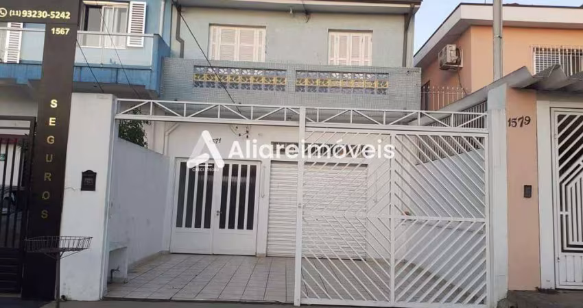 Salão Comercial c/ 4 quartos e 3 vagas, 155m², para aluguel no bairro Vila Regente Feijó, por 8.500,00