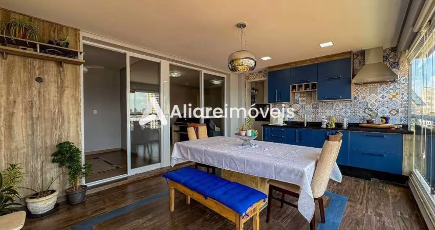 Apartamento c/ 4 quartos, 1 suíte e 2 vagas, 102m², à venda no Condomínio Amici Della Vita, no bairro Vila Regente Feijó, por 1.190.000,00