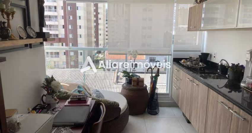 Apartamento c/ 2 quartos, 1 suíte e 1 vaga, 66m², à venda no Condomínio Edifício Gibraltar, no bairro Vila Gomes Cardim, por 795.000,00