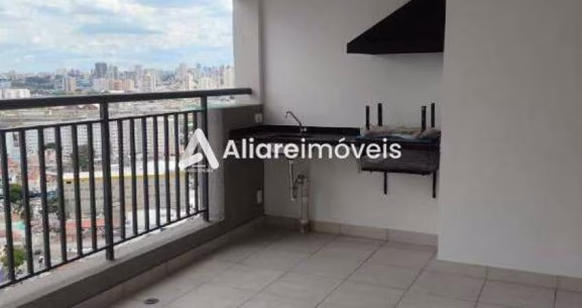 Apartamento c/ 3 quartos, 3 suítes e 2 vagas, 118m², à venda no Condomínio Panorâmico Home Clube, no bairro Vila Prudente, por 1.600.000,00