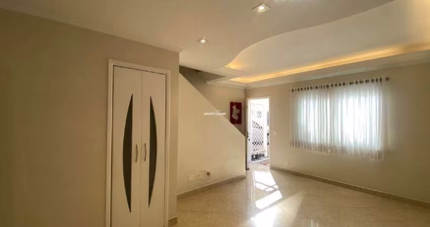 Casa em Condomínio Fechado c/ 3 quartos, 1 suíte e 2 vagas, 108m², à venda no Condomínio Villa D Este, no bairro Vila Bertioga, por 900.000,00