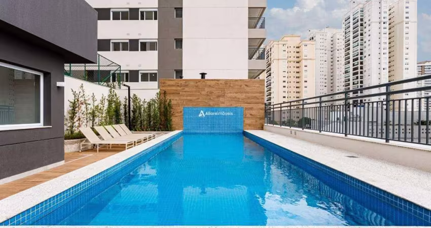 Apartamento c/ 1 quarto, 21m², para aluguel no Condomínio Smart Studios Belém, no bairro Belenzinho, por 1.500,00