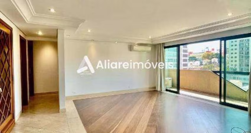 Apartamento c/ 4 quartos, 2 suítes e 3 vagas, 176m², para aluguel no Condomínio Edifício Saint Albert, no bairro Vila Mariana, por 9.695,00