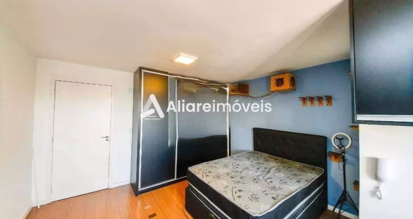 Apartamento c/ 1 quarto, 25m², para aluguel no Condomínio Metrocasa Vila Ema, no bairro Vila Ema, por 2.300,00