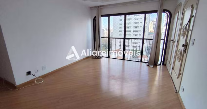 Apartamento c/ 3 quartos, 1 suíte e 1 vaga, 100m², para aluguel no Condomínio Marcela, no bairro Aclimação, por 7.900,00