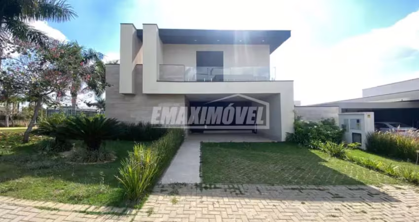 Casa em condomínio fechado com 4 quartos à venda na Rua Júlio Cassola, Quadra H4, 3105, Alphaville Nova Esplanada, Votorantim