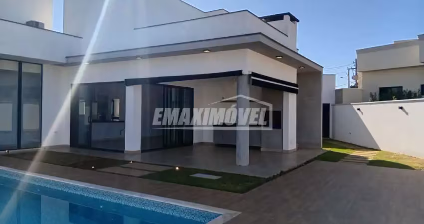 Casa com 3 suítes, 4 vagas e espaço gourmet com piscina - cond. villagio di capri