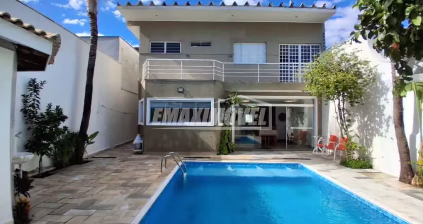 Sobrado com piscina e 3 dormitórios sendo 1 suíte - jardim emília