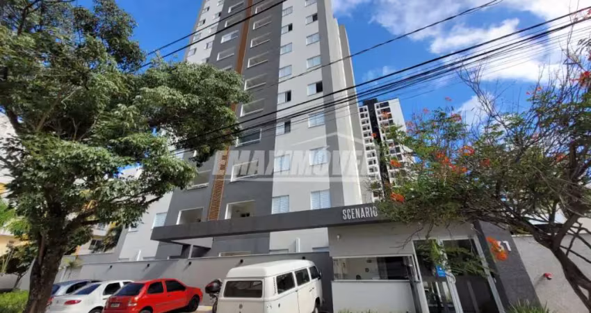 Apartamento garden mobiliado à venda e para aluguel - edifício scenário campolim - sorocaba/sp