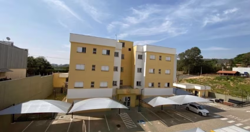 Apartamento para locação em Vinhedo-SP, bairro Florença I: 2 quartos, 2 salas, 1 banheiro, 1 vaga de garagem.
