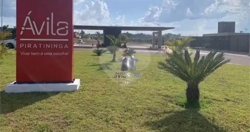Terreno em condomínio fechado à venda na Avenida Poeta Manoel da Silva Julião, Residencial Ávila Piratininga, Piratininga