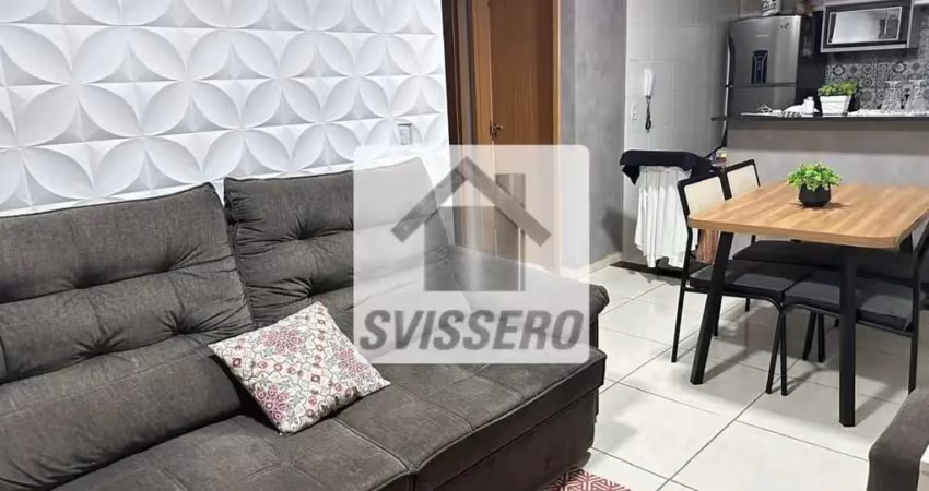 Apartamento para venda com 45 m² e 2 quartos em parque biaggi, bauru - sp