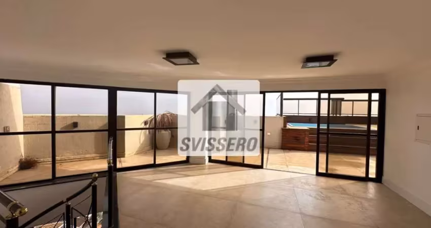 Cobertura para aluguel com 280 m² e 3 quartos em jardim estoril iv, bauru - sp