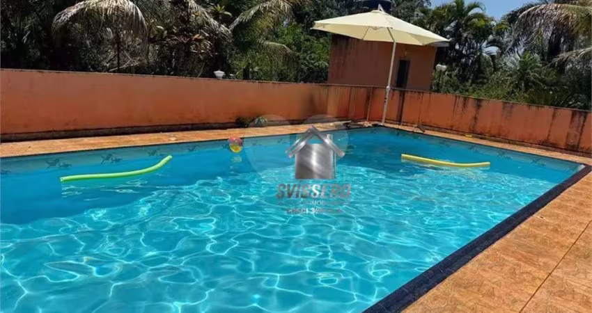 Chácara com 3 dormitórios para alugar, 2500 m² por r$ 4.600,00 - rio verde - bauru/sp